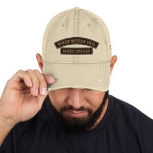 Distressed Hat - Desert Khaki